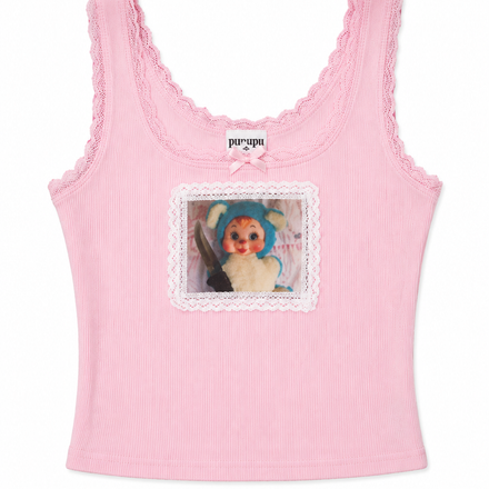 weet Poison Baby Doll Lace Tank ✮ Kawaii Coquette Y2K Top