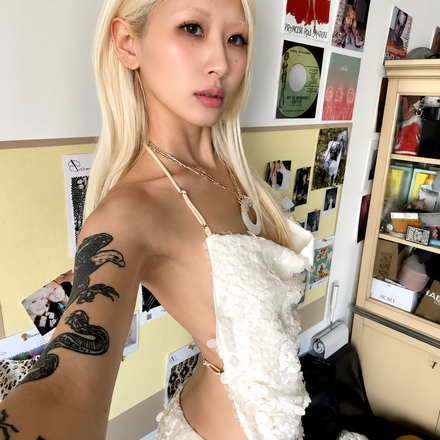 Moonflower Open-Back Maxi Dress ♡