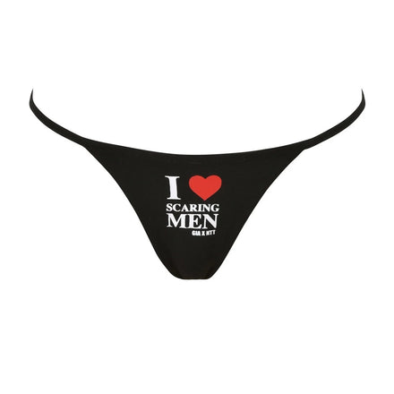 Sweet Poison Heartbreaker Thong ✮ Funny Y2K Baddie Bikini Bottoms