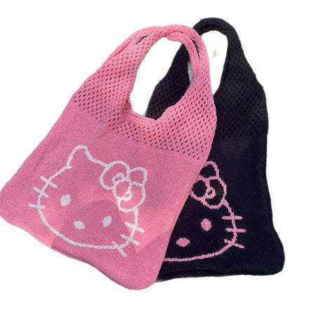 Hello Kitty Crush Knit Tote Bag ♡