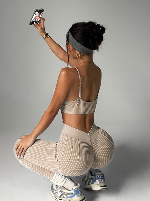 Cloud Sculpt Seamless Active Set ♡ Yoga & Fitness Two-Piece