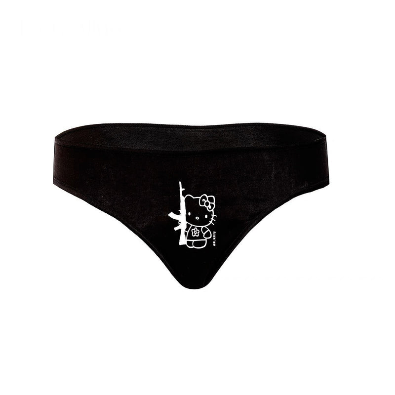 Danger Kitty Graphic Panties ♡