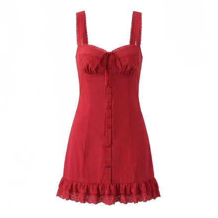 Paris Kiss Lace Mini Dress ♡ Sweet & Spicy French-Girl Fit